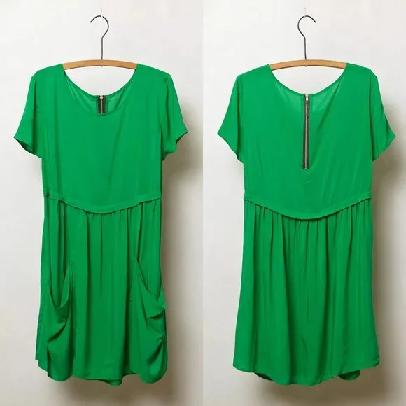 hd in paris green dress Anthropologie HD in Paris Piperita Glimmer Dress